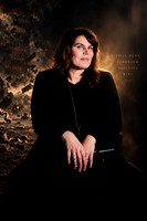 headshot with the storm behind her
