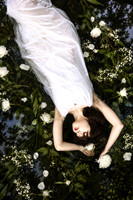 Dreamy Ophelia in a Flowering Pond (1)
