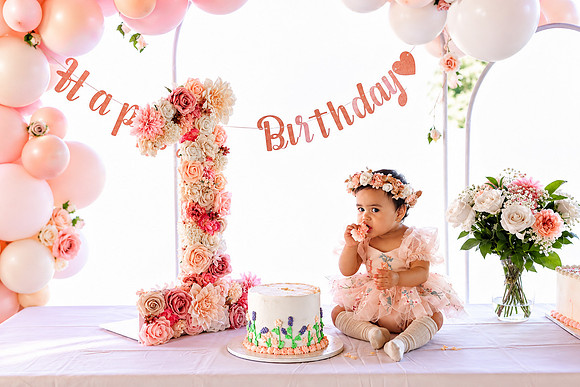 Pastel First Birthday Cake Smash (1)