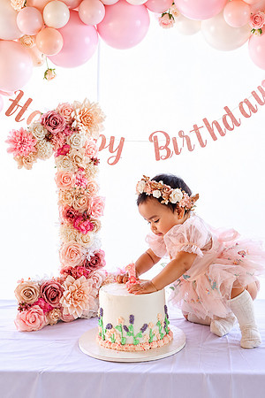 Pastel First Birthday Cake Smash-3