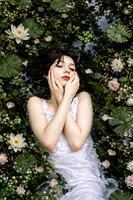 Ethereal Lily Pond Portrait