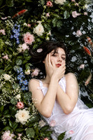 Dreamy Botanical Pond Portrait-2